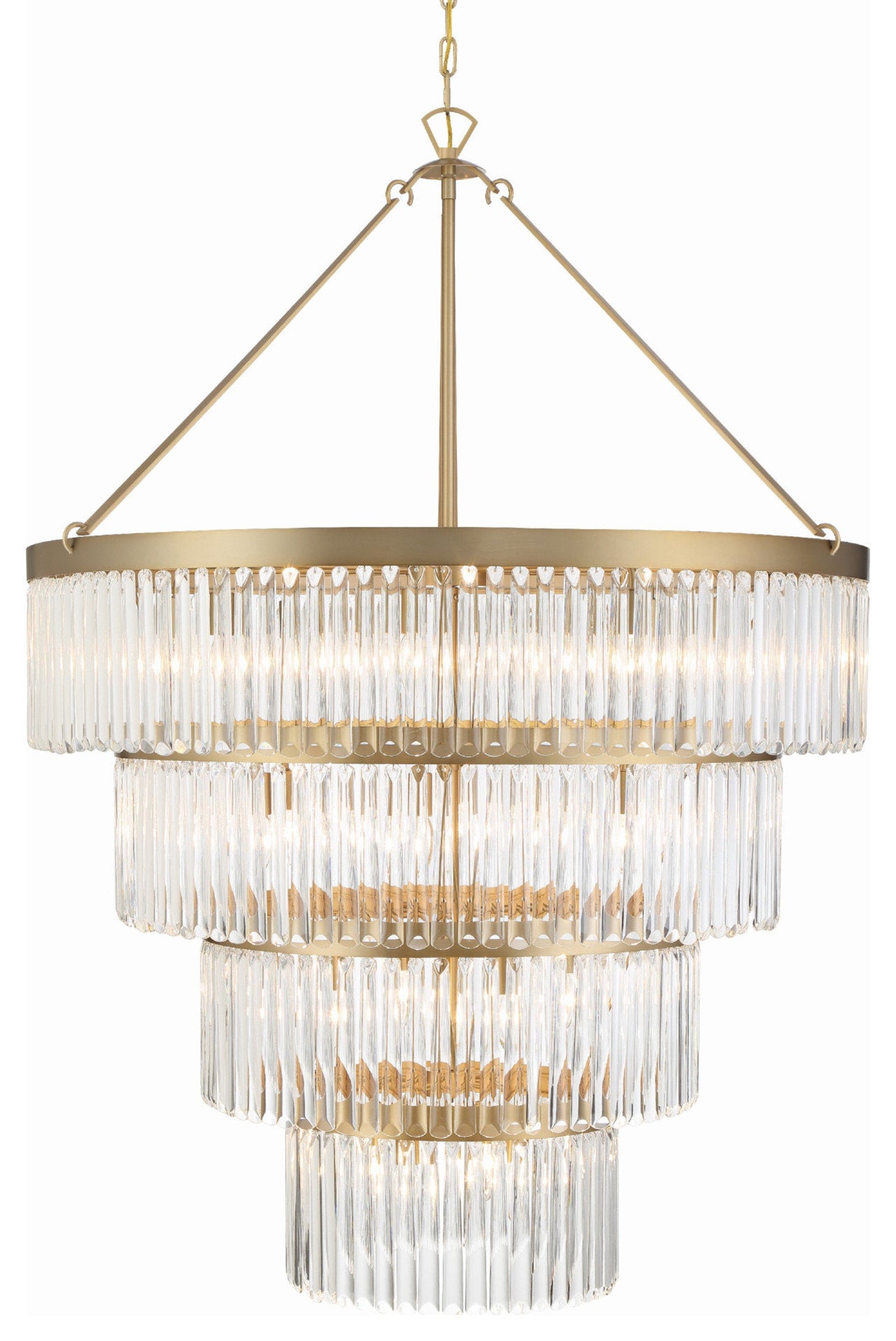 Crystorama Lighting Group EMO-5409 Emory 22 Light 40"W Crystal - Modern GoldBy Crystorama Lighting