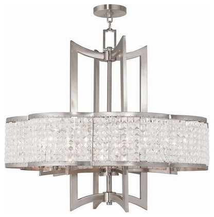 Livex Lighting 50578-91 Grammercy - 8 Light Chandelier in Grammercy Style - 30 IBy Livex Lighting Inc.