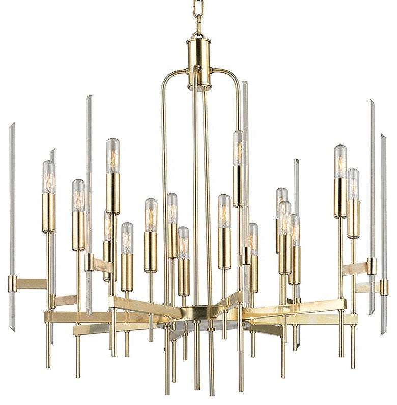 Hudson Valley Bari 16 Light Chandelier 9916-AGBBy Hudson Valley Lighting