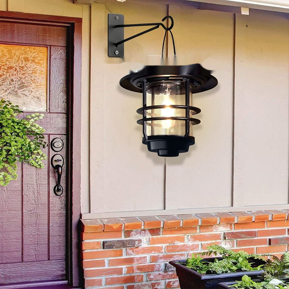 Retro Solar Wall Lamp �C Waterproof Outdoor Courtyard Light