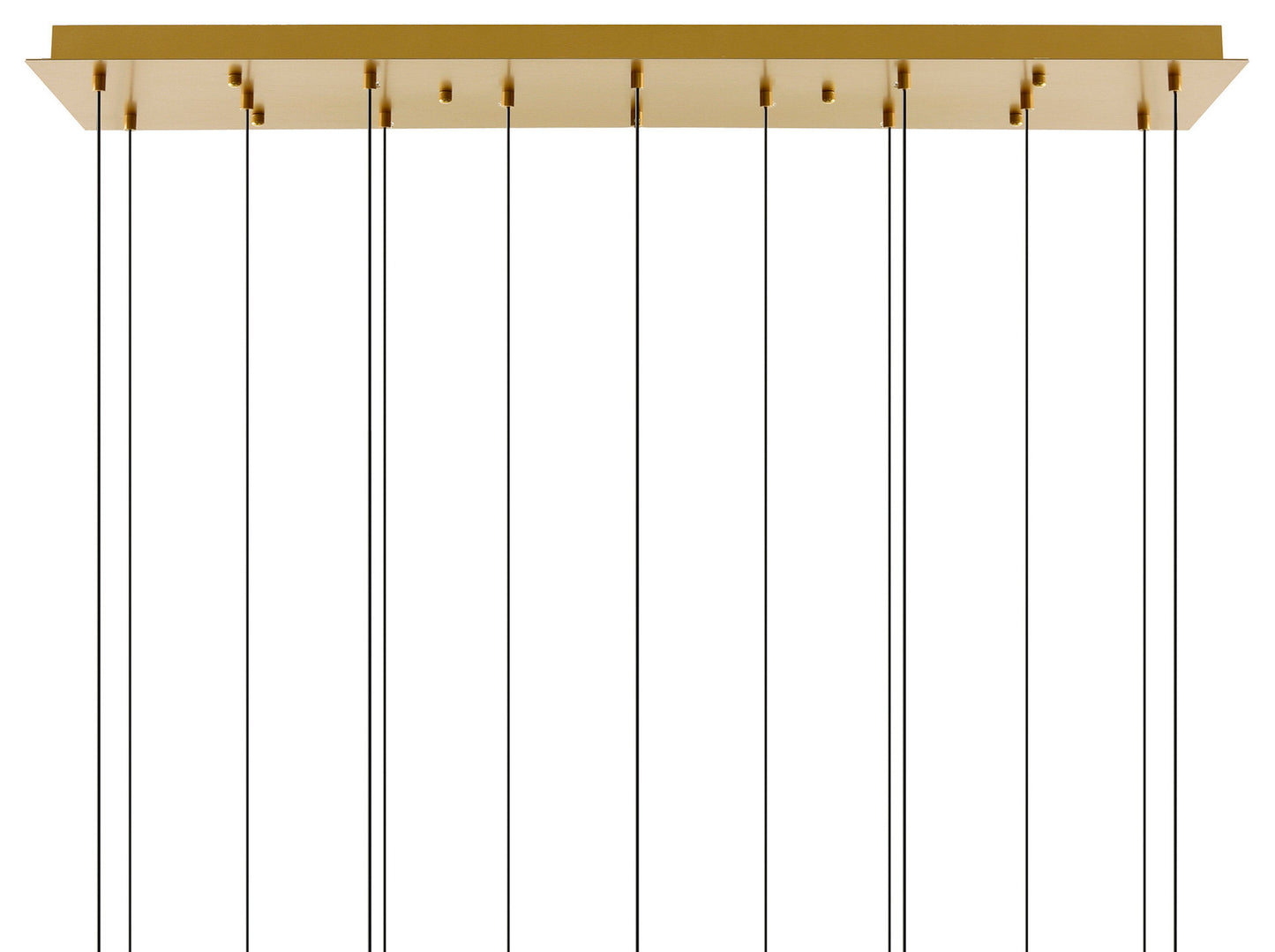 CWI LIGHTING 1587P48-14-624-RC Lava Integrated LED Brass ChandelierBy CWI Lighting