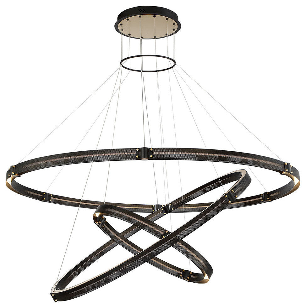 1 Light Contemporary Large ChandeliersBy Eurofase Lighting