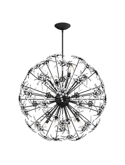 Schonbek Dn1036N-51H 8 Light Crystal Pendant, BlackBy Schonbek