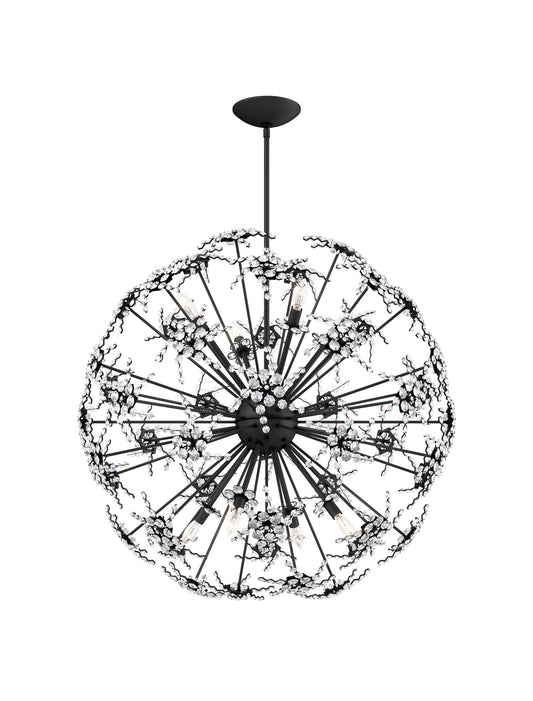 Schonbek Dn1036N-51H 8 Light Crystal Pendant, BlackBy Schonbek