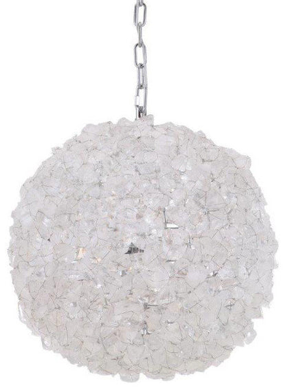 Craftmade 48493 Roxx 4 Light 22"W Crystal Pendant - ChromeBy Craftmade