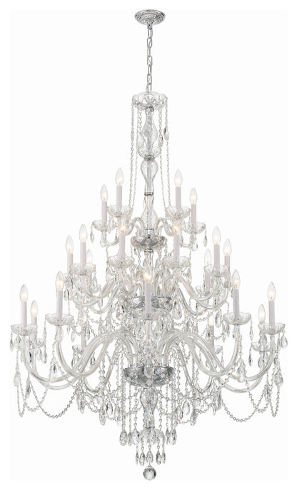 Traditional Crystal 25-Light Polished Chrome ChandelierBy Crystorama Lighting