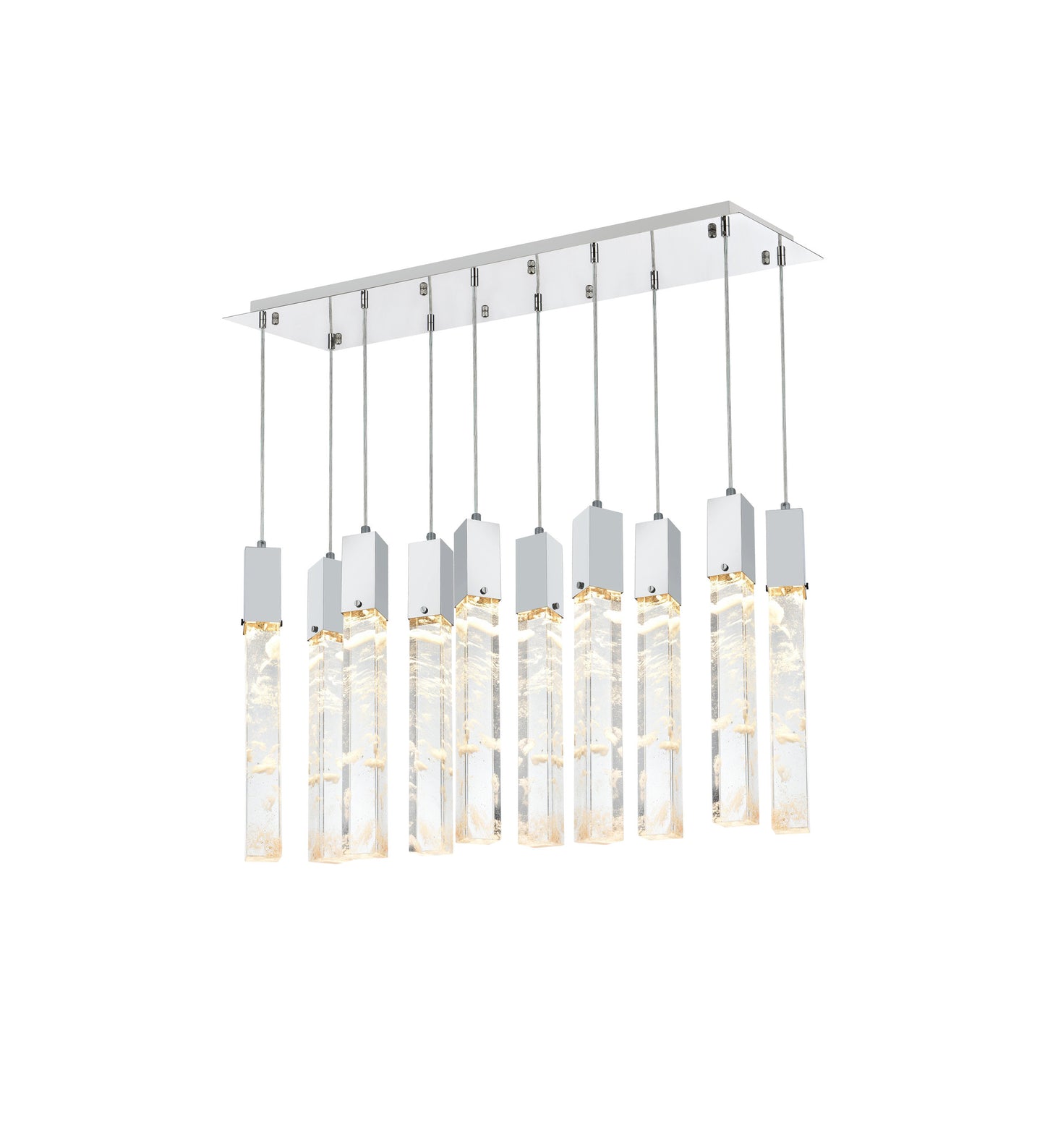 Home Living 42" Pendant, ChromeBy Home Living