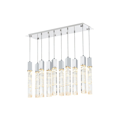 Home Living 42" Pendant, ChromeBy Home Living