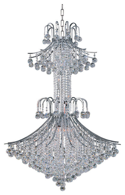 Artistry Lighting Toureg Collection Crystal Chandelier 37x53, ChromeBy Artistry Lighting