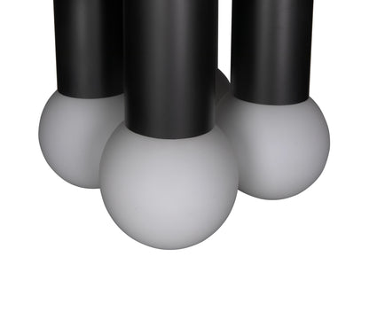 Amadeus Matte Black ChandelierBy Noir