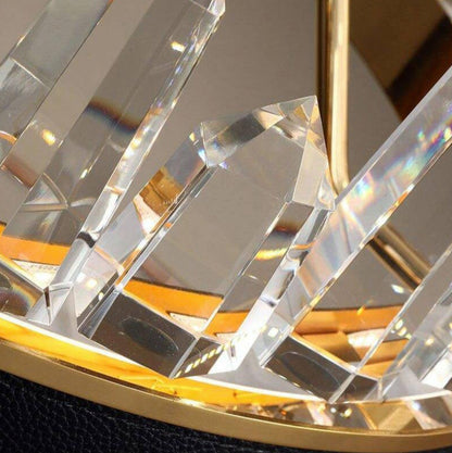 Villa Crystal Modern Chandelier, 32"By Morsale.com