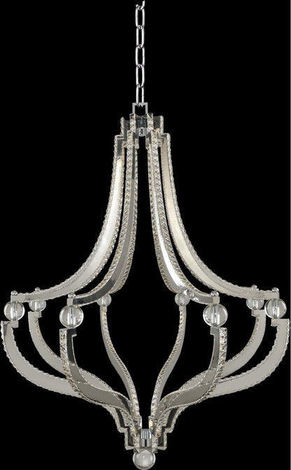 Cambria Led Pendant, Chrome, 36"By KALCO LIGHTING