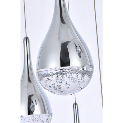 Amherst 16 Light Chandelier, ChromeBy Elegant Furniture & Lighting