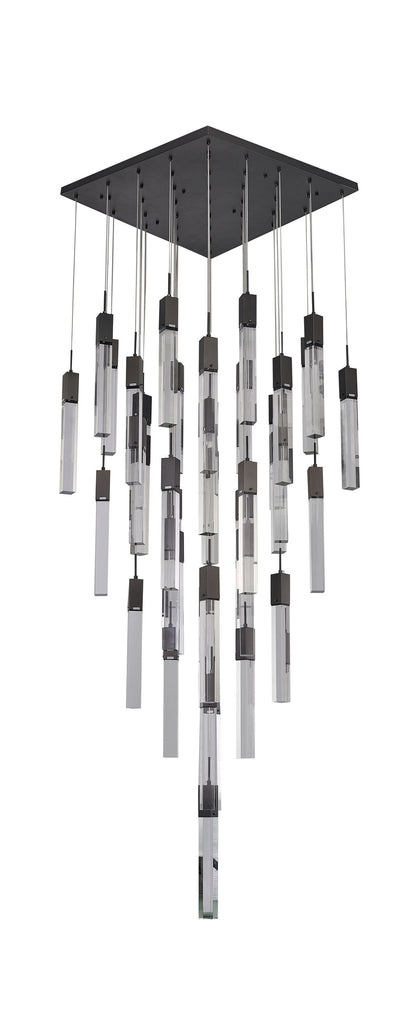 Crystal Cascade Multi-Light PendantBy Design Living