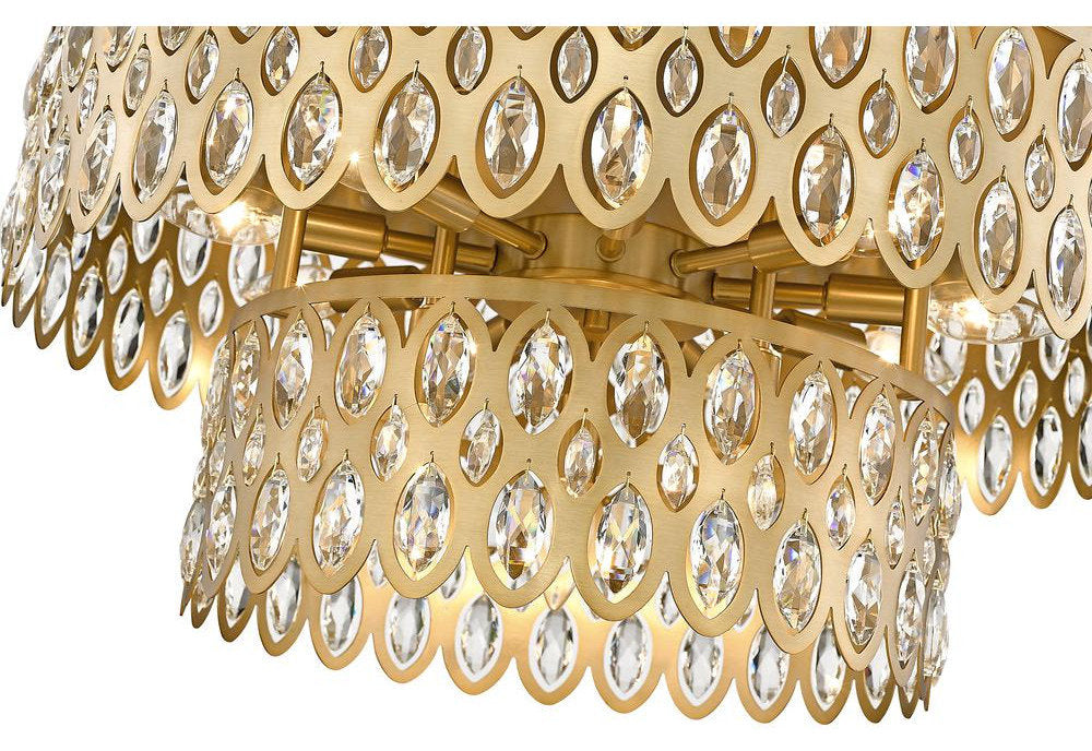 12 Light Flush MountBy Z-LIte
