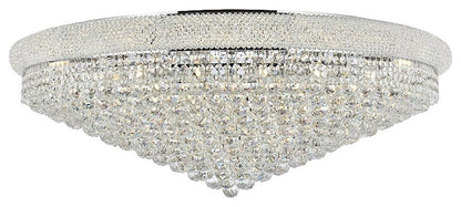 Elegant Lighting Primo 30-Light Metal & Crystal Flush Mount in ChromeBy Elegant Furniture & Lighting