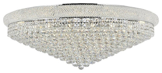 Elegant Lighting Primo 30-Light Metal & Crystal Flush Mount in ChromeBy Elegant Furniture & Lighting