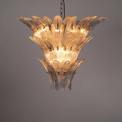 25" Emperor Antique Silver ChandelierBy Noir
