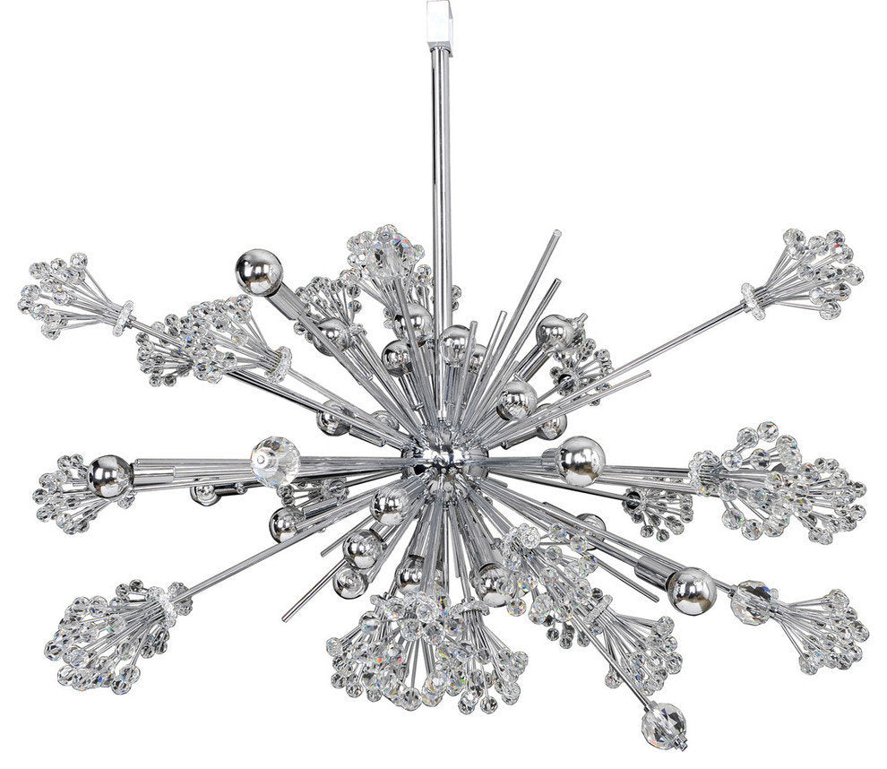 Allegri Crystal, Constellation 30 Light Oval PendantBy Allegri Crystal by Kalco Lighting