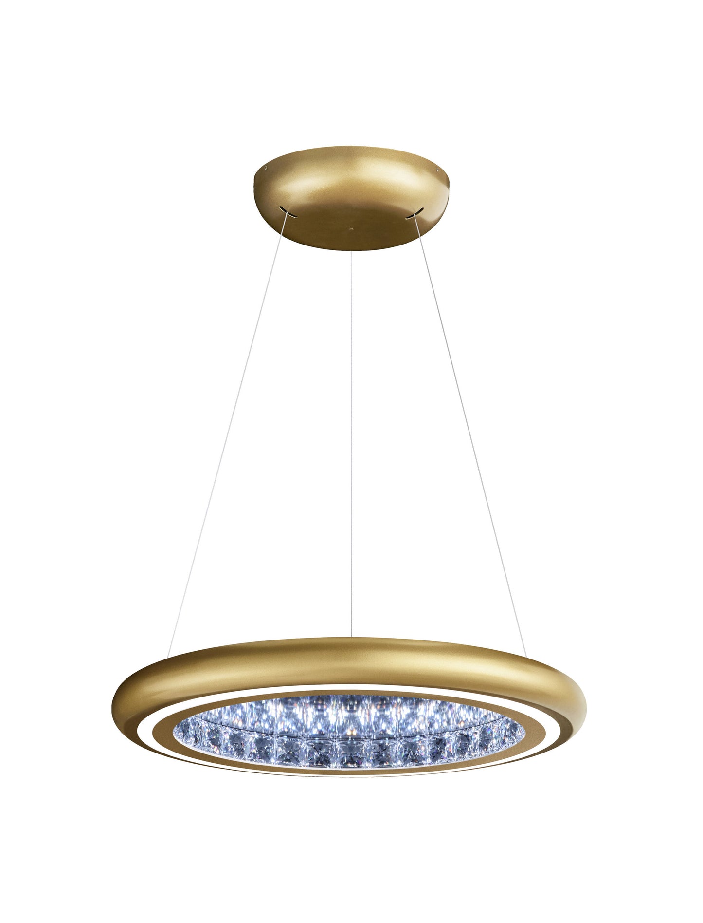 Schonbek Mfc201N-Gd1S 1 Light Crystal Pendant, Glimmer GoldBy Schonbek