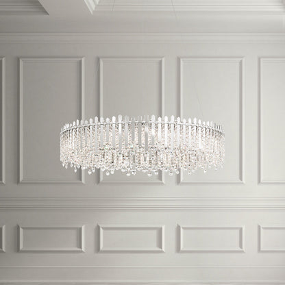 Schonbek Mx8349N-401S 18 Light Crystal Pendant, Polished Stainless SteelBy Schonbek
