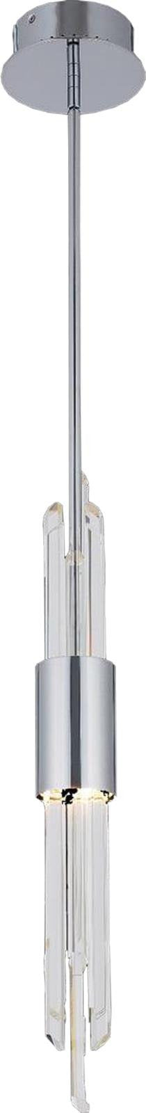 Contemporary Lucca 2 Light Chrome PendantBy KALCO LIGHTING