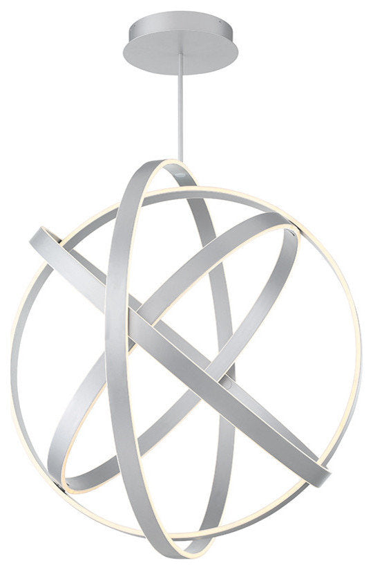 Modern Forms Kinetic 38" LED Chandelier in TitaniumBy Modern Forms