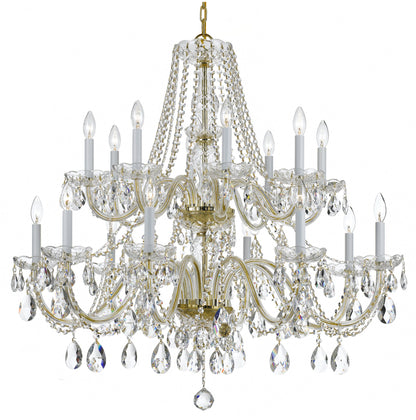 Crystorama Lighting Group 1139-CL-S Traditional Crystal 16 Light - PolishedBy Crystorama Lighting
