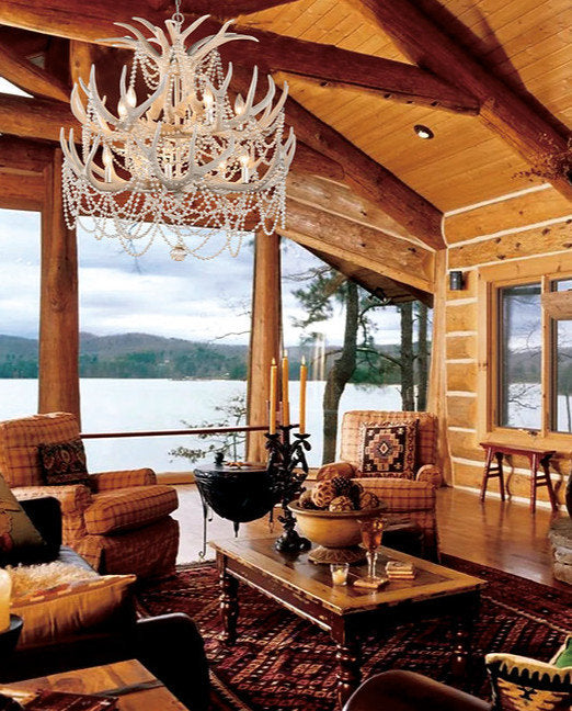 Denali 2 Tiers Antler ChandelierBy Akari Lanterns