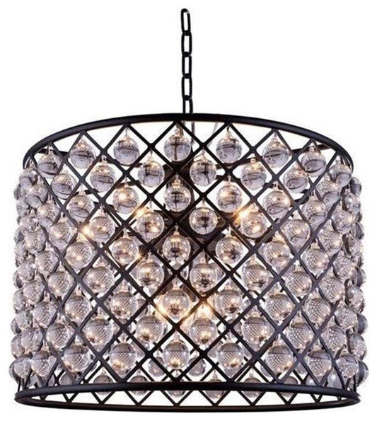 Elegant Lighting Madison 28" 8 Light Royal Crystal Pendant LampBy Elegant Furniture & Lighting