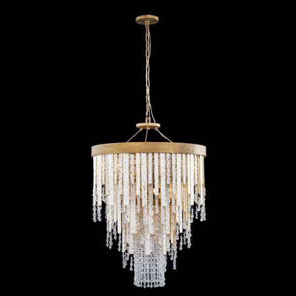 Lafayette 7-Light Chandelier in Coastal Style 34.75"Hx24"WBy Varaluz