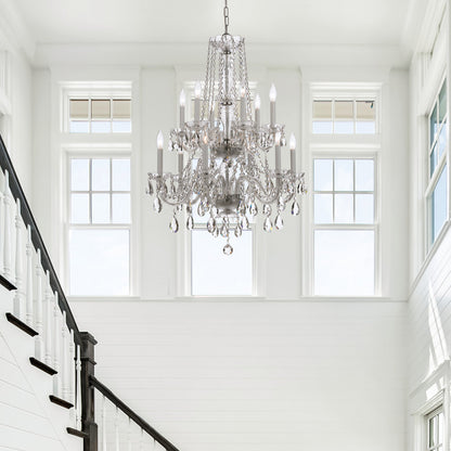 Crystorama Lighting Group 1137-CL-S Traditional Crystal 12 Light - PolishedBy Crystorama Lighting