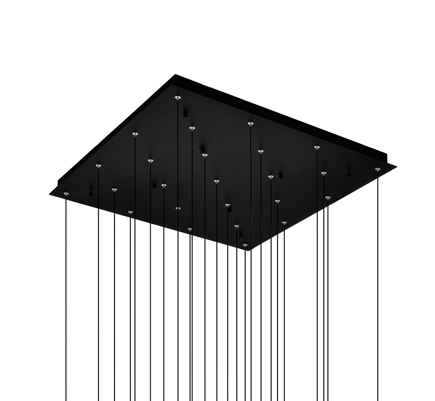 CWI LIGHTING 1589P28-25-101 Greta Integrated LED Black ChandelierBy CWI Lighting
