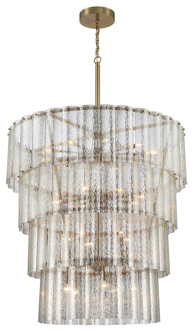 Craftmade Museo 28-Light Chandelier 48628-SB, Satin BrassBy Craftmade