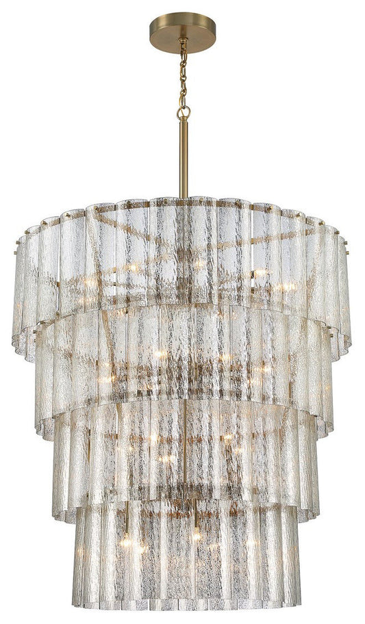 Craftmade Museo 28-Light Chandelier 48628-SB, Satin BrassBy Craftmade