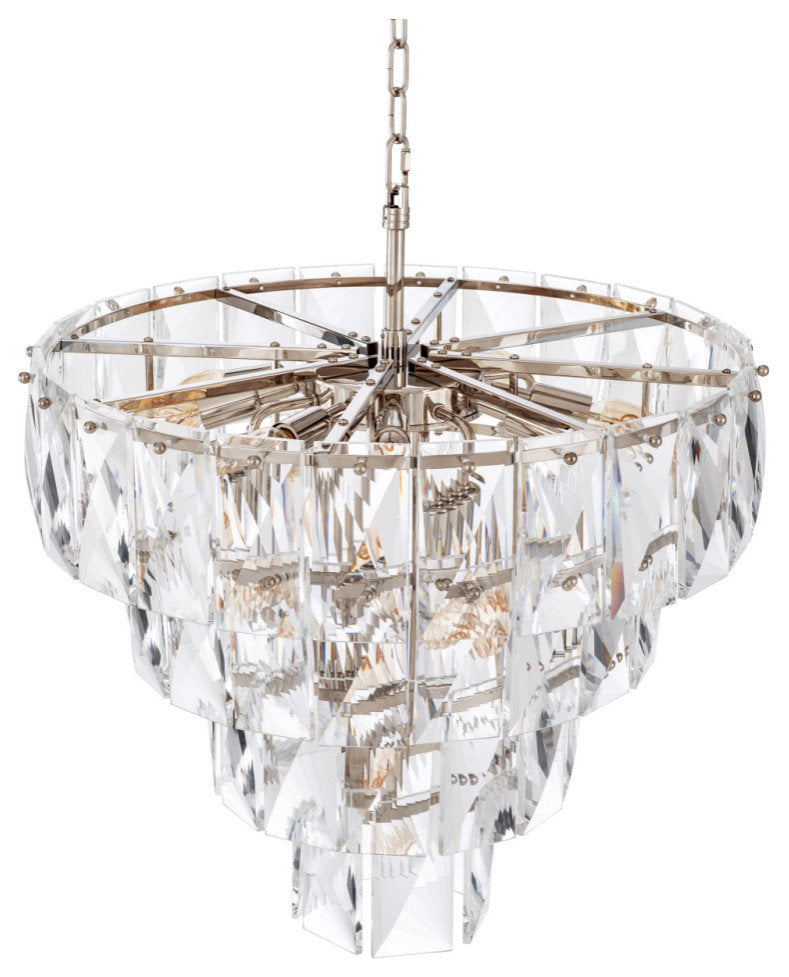 Glass Layered Chandelier | Eichholtz Amazone SBy OROA - Furniture
