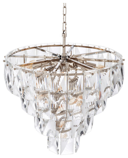 Glass Layered Chandelier | Eichholtz Amazone SBy OROA - Furniture