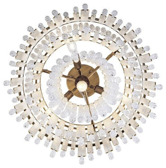 Lafayette 4-Light Chandelier in Coastal Style 29.25"Hx18"WBy Varaluz