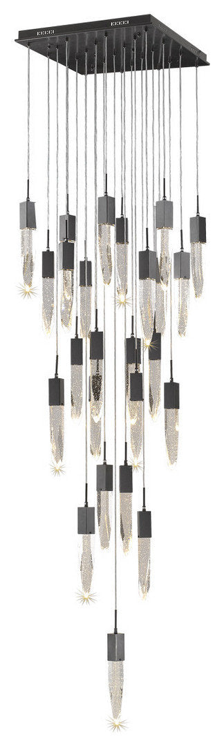 Avenue HF190425APDBZ 25 Light Flush Mount Pendant Aspen Dark BronzeBy Avenue Lighting