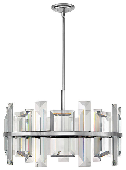 Fredrick Ramond Odette Medium Convertible Drum, Polished Nickel*By Hinkley