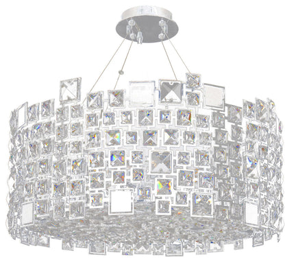 Dolo Pendant, Chrome, 24"By KALCO LIGHTING