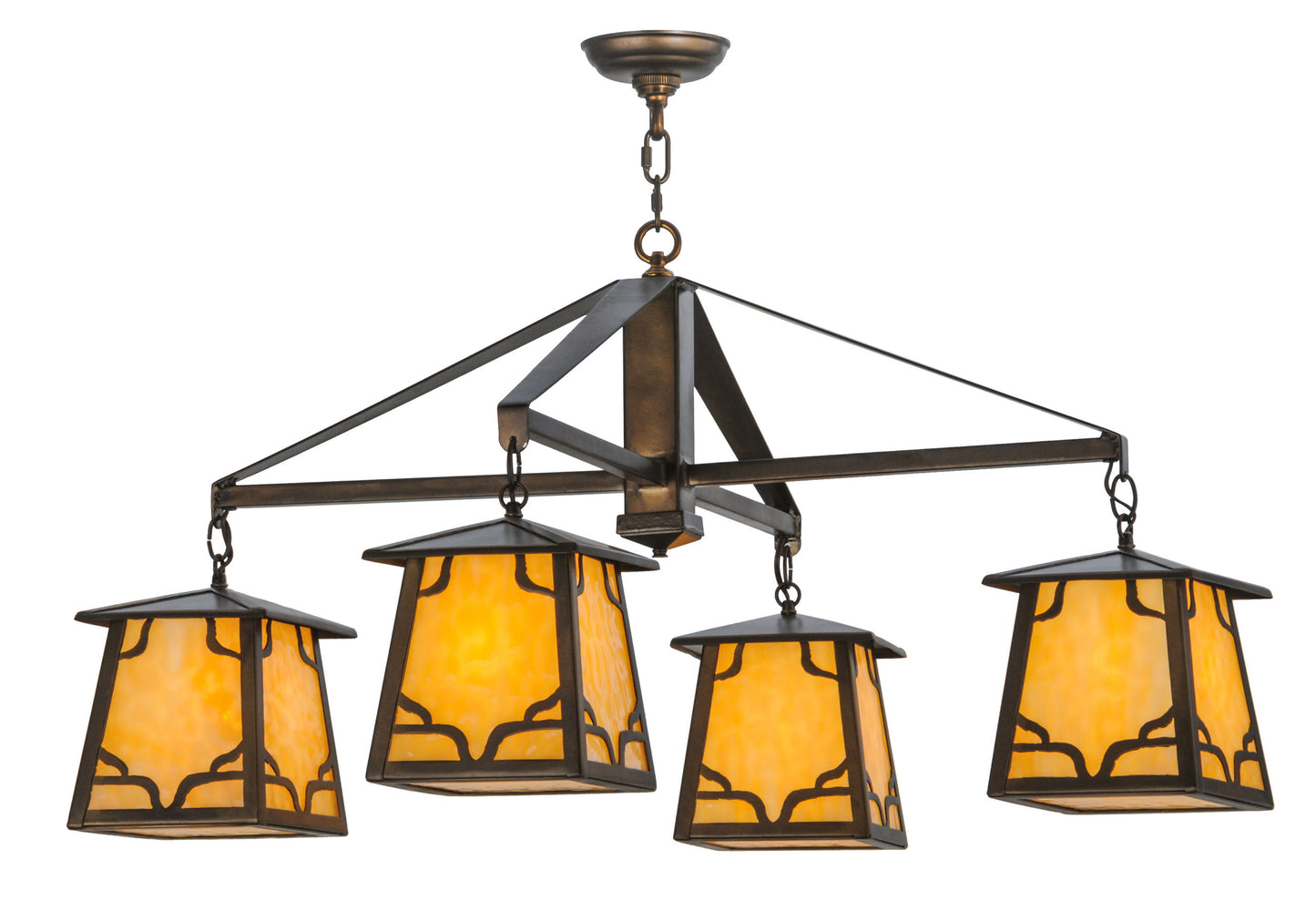 41Wide Kirkpatrick 4 Light ChandelierBy Meyda Lighting