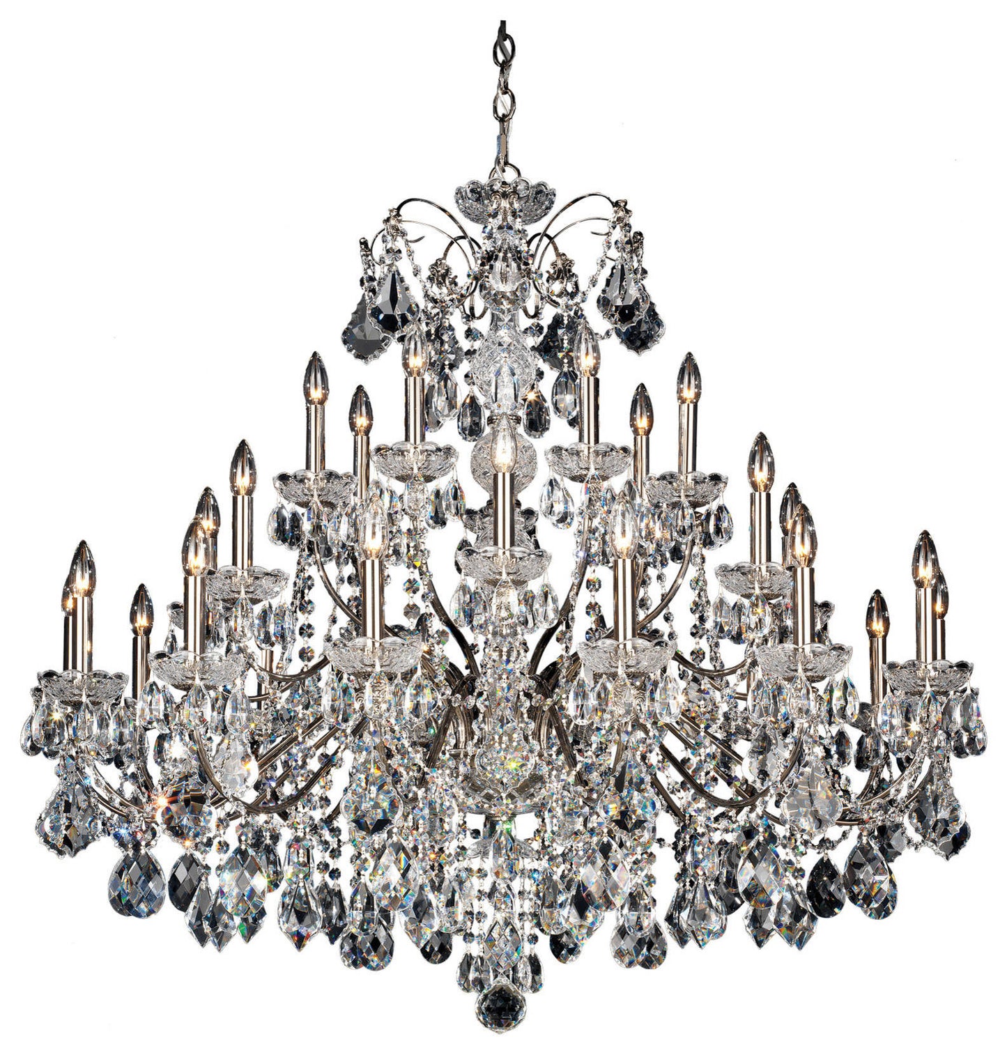 Century 28-Light Chandelier With Clear Heritage CrystalBy Schonbek