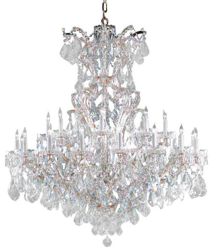 Maria Theresa 25 Light Clear Crystal Gold ChandelierBy Crystorama Lighting