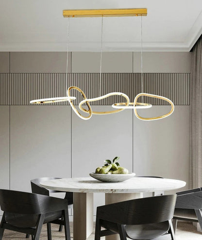 Creative design gold chandelier for living room, dining room, bedroom, office, Style BBy Miron Demid LLC