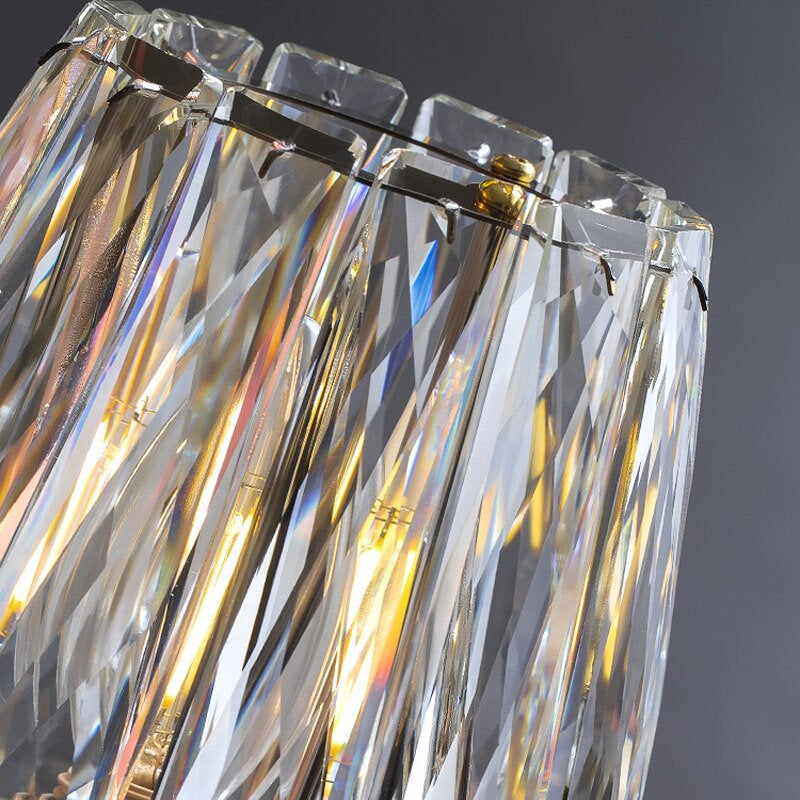 10-Light Contemporary Crystal ChandelierBy Morsale.com