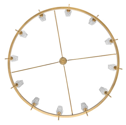 Hinkley Lighting 38259 Ana 12 Light 58"W Crystal Ring Chandelier - HeritageBy Hinkley