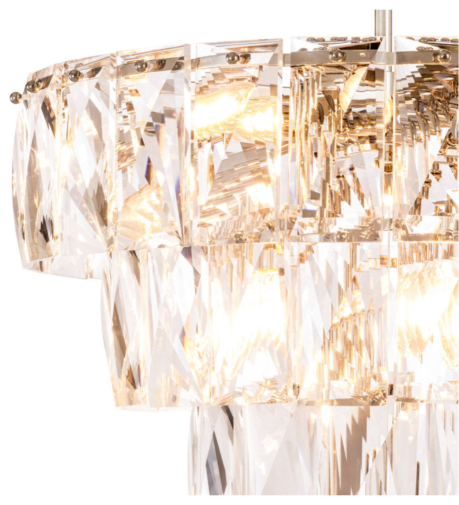 Glass Layered Chandelier | Eichholtz Amazone SBy OROA - Furniture