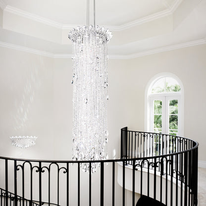 Schonbek Tr2413N-401H 6 Light Crystal Pendant, Polished Stainless SteelBy Schonbek