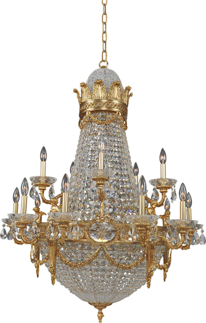Marseille Chandelier, Antique Brass, SmallBy KALCO LIGHTING
